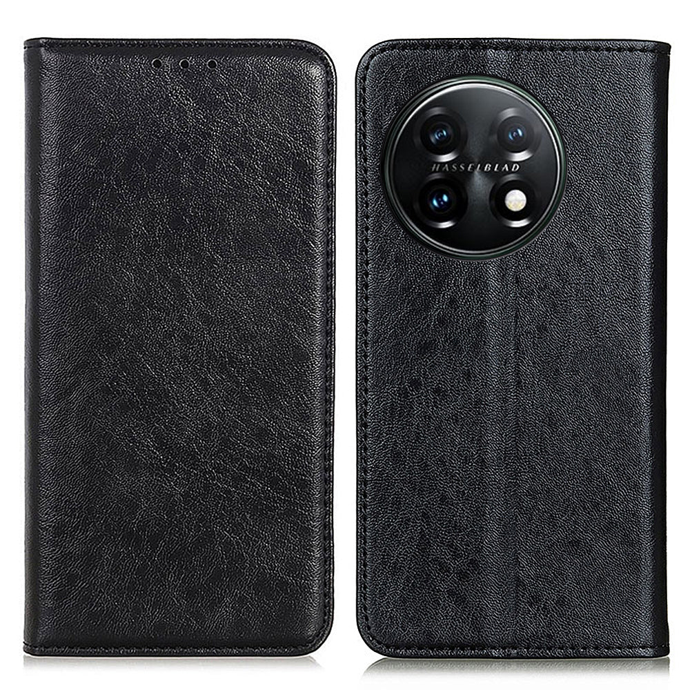 For OnePlus 11 5G Cell Phone Case Stand Crazy Horse Texture PU Leather Wallet Shockproof Phone Cover For OnePlus 11 5G Cell Phone Case Stand Crazy Horse Texture PU Leather Wallet Shockproof Phone Cover